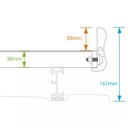 Imperiaal Zwart aluminium Renault Master E-tech 2024+