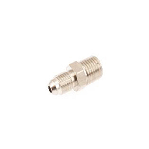 [740101] Adapter fitting 1/4 NPT(male) JIC 4(male), 2 stuks